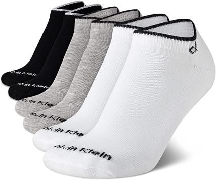 Calvin Klein Women’s Socks – Cushion No Show Socks (6 Pack)