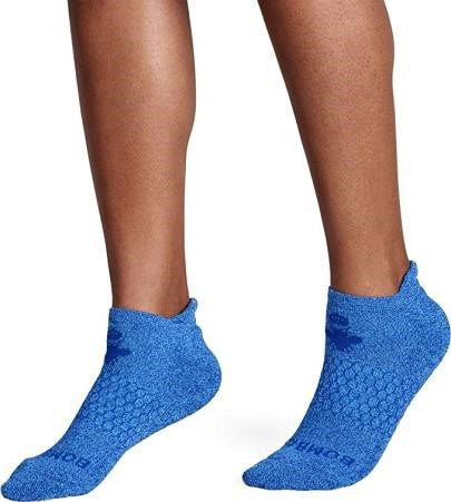 Bombas Women's Marls Ankle Socks Lagoon Blue