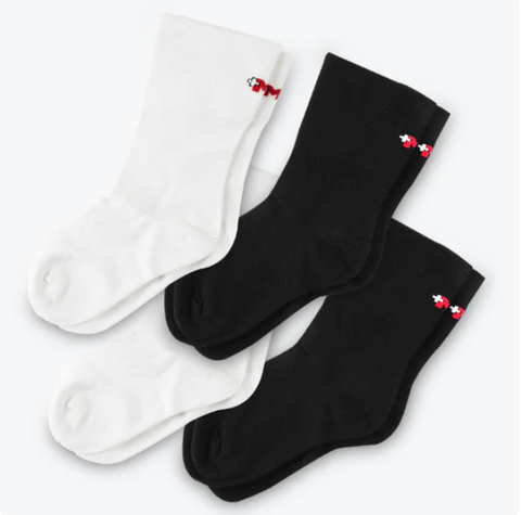 Comfort-Fresh Cotton Crew Thin Socks, Ultimate comfort, 4 Pairs