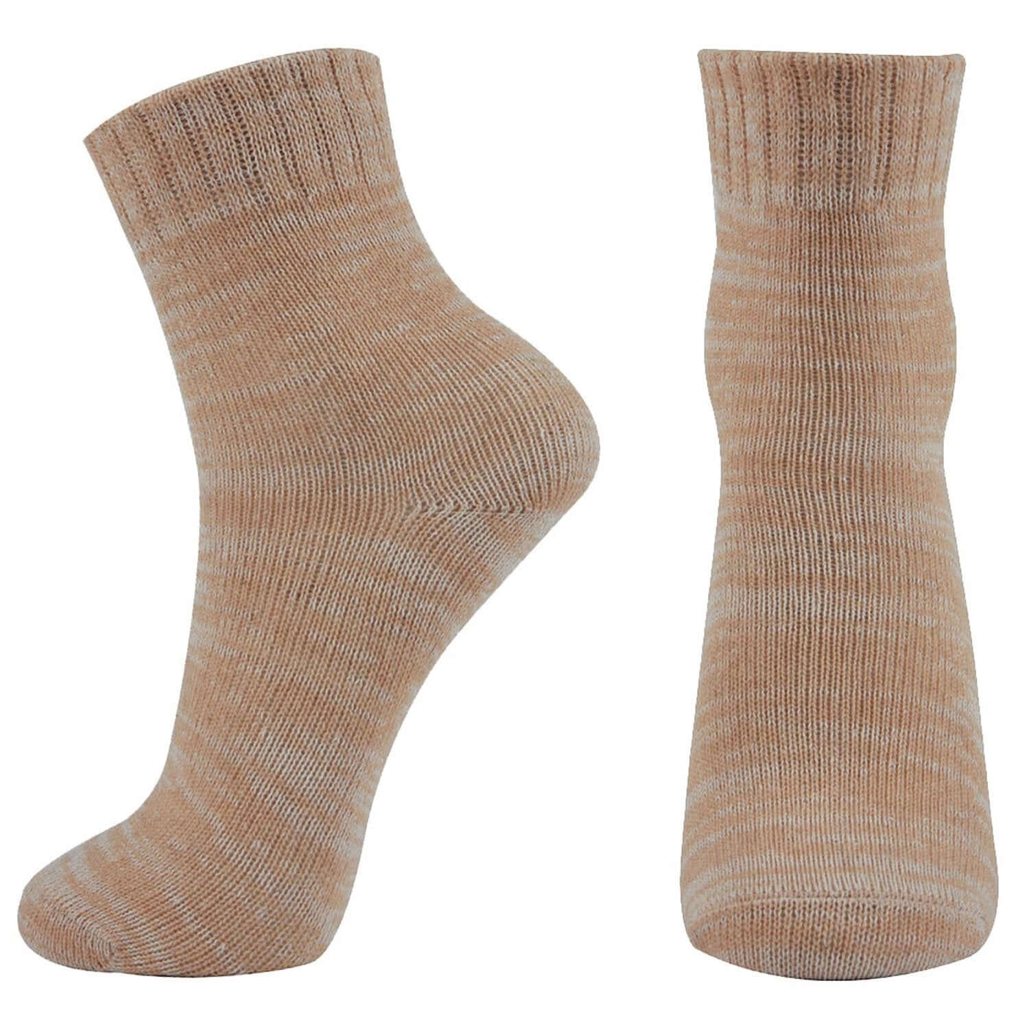 Merino Wool Seamless Toe Socks 6Pairs