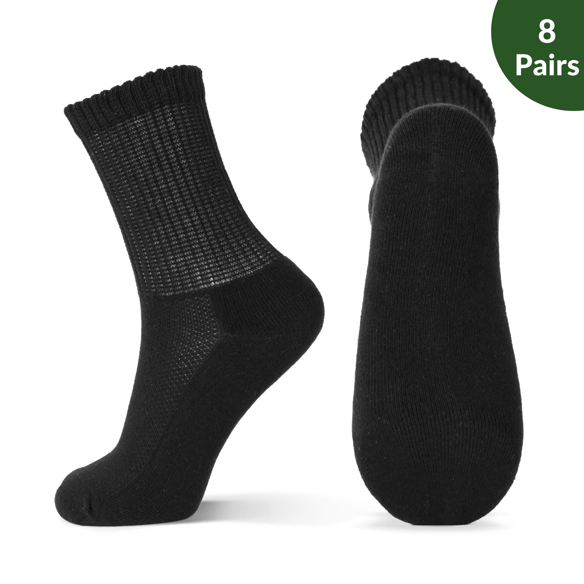 J.B. Field's 98% Cotton Cushion Diabetic Socks