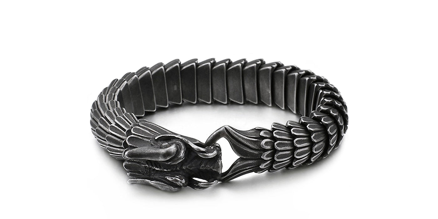 Armband Med Svansbitande Drake