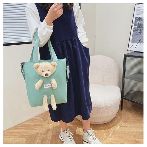 Toy Teddy Tote Bag