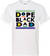 Dope Black Dad Martin Font - White Shirt | Myles Print