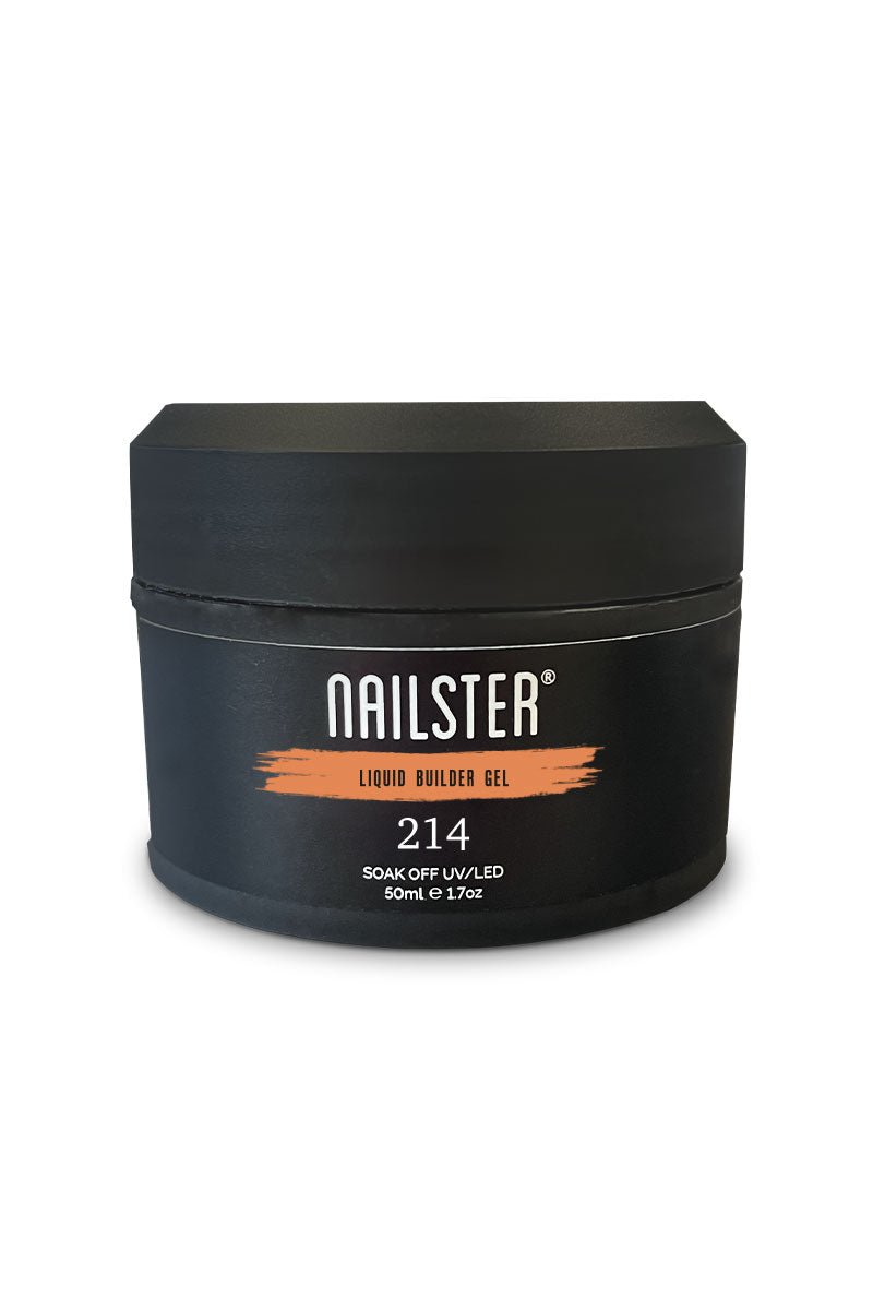 Se Builder Gel Amber · 214 - 50ml hos Nailster