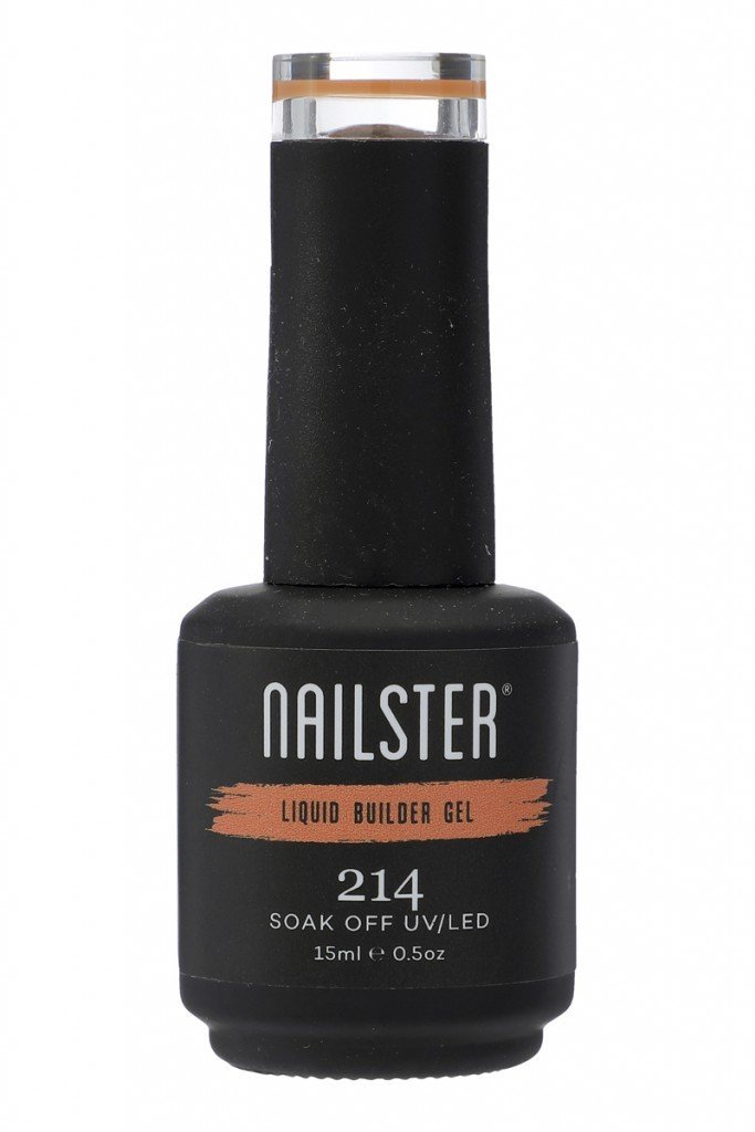 Se Builder Gel Amber · 214 - 15ml hos Nailster