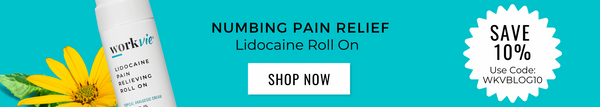 Save 10% with Code WKVBLOG10 Pain Relief Roll On with Arnica