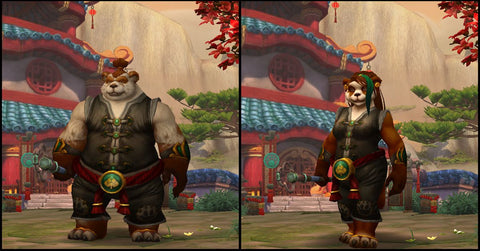 Pandaren from World of Warcraft