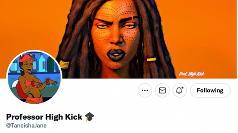 Professor High Kick Profile Header