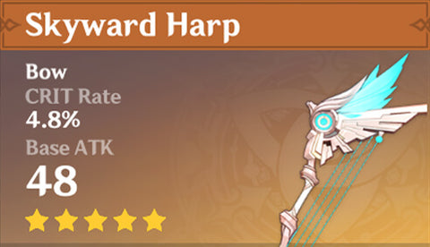 Skyward Harp from Genshin Impact