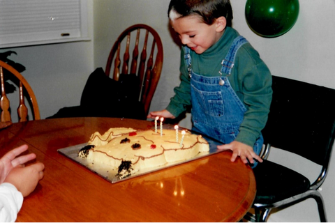 A pokemon birthday cake