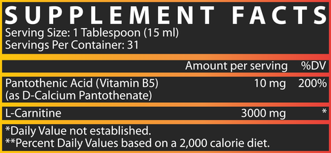 Liquid Carnitine 3000