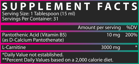 Liquid Carnitine 3000