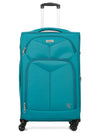 Cantabil Teal Soft Body 28 Inch Trolley Bag