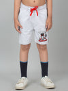 Cantabil Boy's Grey Printed Bermuda Shorts