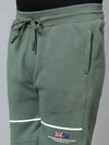 Cantabil Boy's Green Printed Bermuda Shorts