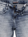 Cantabil Boys Blue Solid Plain Clean Look Jeans (7155362037899)