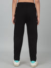Cantabil Boy's Black Solid Track Pant