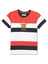 Cantabil Boys Round Neck Red T-Shirt (7135771689099)