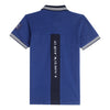 Cantabil Boys Indigo Melange Printed Half Sleeves Casual T-Shirt (7153868079243)