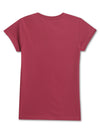 Cantabil Girls Dark Pink Round Neck Printed T-Shirt (7135828181131)