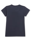 Cantabil Girls Navy Blue Round Neck Printed T-Shirt (7135818645643)