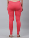 Cantabil Women Coral Solid Legging