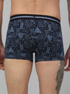 Cantabil Men Navy Blue Pack of 3 Printed Cotton Briefs