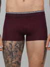 Cantabil Men Wine Pack of 2 Solid Modal Briefs