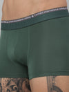 Cantabil Men's Green Pack of 2 Solid Modal Briefs