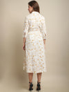 Cantabil Women Ivory White Dress (7121570103435)
