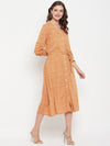Cantabil Women Orange Dresses (7135580848267)