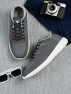 Cantabil Men Lace-Up Grey Casual Shoes