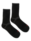 Cantabil Men's Pack of 5 Crew Length Black Socks