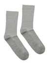 Cantabil Men's Pack of 5 Crew Length Grey Socks