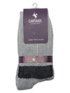 Cantabil Men's Pack of 5 Crew Length Grey Socks