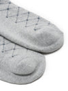 Cantabil Men's Pack of 5 Crew Length Grey Socks