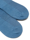 Cantabil Men's Pack of 5 No Show Length Blue Socks