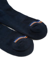 Cantabil Men's Pack of 5 Crew Length Dark Blue Socks