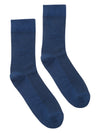 Cantabil Men's Pack of 5 Crew Lenght Blue Socks