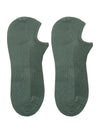 Cantabil Men's Pack of 5 No Show Length Green Socks