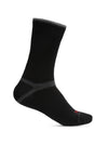 Cantabil Men's Pack of 5 Crew Length Black Socks