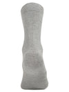 Cantabil Men's Pack of 5 Crew Length Grey Socks