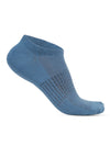 Cantabil Men's Pack of 5 No Show Length Blue Socks