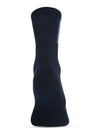 Cantabil Men's Pack of 5 Crew Length Dark Blue Socks