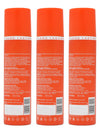 Cantabil Men Set of 3 Orange Deodorant Body Sprays - 450ml