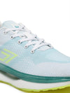 Cantabil Men Colorblock Green Lace-Up Gym & Running Shoes