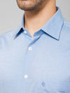 Cantabil Men Sky Blue Shirt (7133170958475)