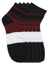 Cantabil Men Pack of 5 Maroon Socks (7121542447243)