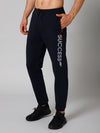 Cantabil Men Navy Blue Solid Full Length Regular FitWinter Wear Track Pant For Men